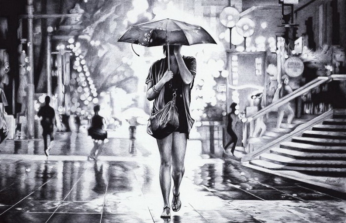 Виртуозные рисунки шариковой ручкой, которые сложно отличить от фотографий﻿