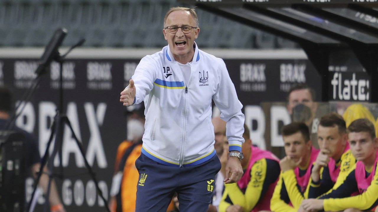 Тренер сборной Украины посетовал на невезение после поражения от Уэльса