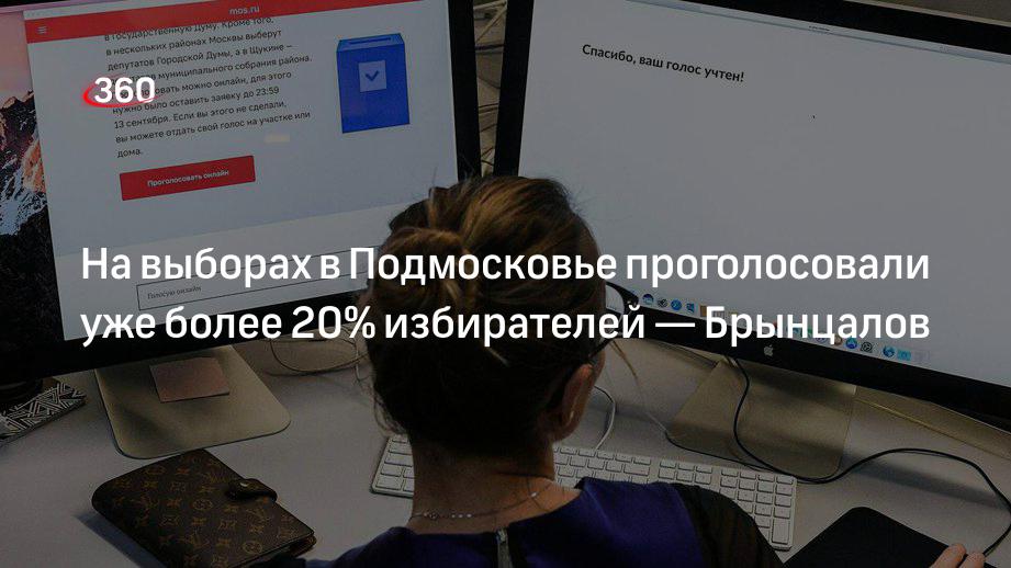 На выборах в Подмосковье проголосовали уже более 20% избирателей — Брынцалов