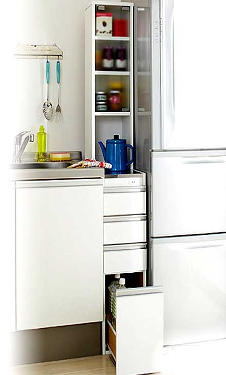 как разместить посуду а маленькой кухне