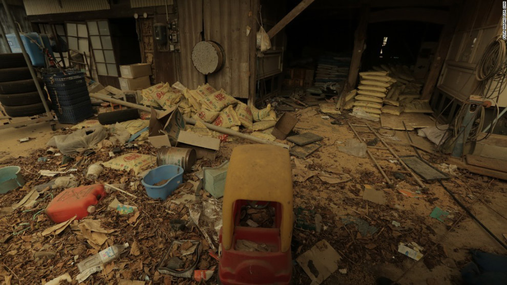 Окрестности АЭС «Фукусима» сейчас