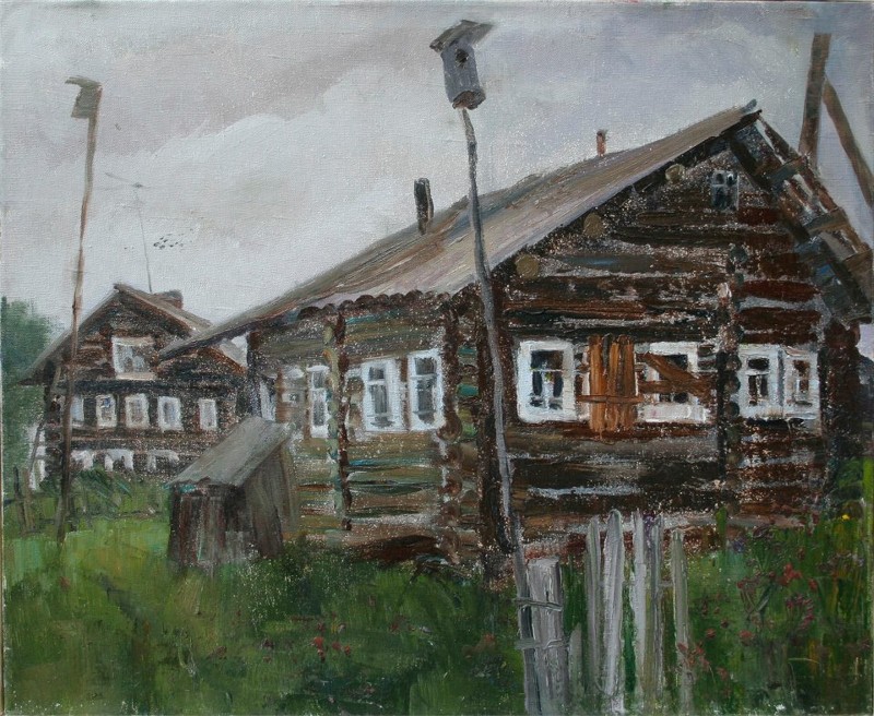 Провинциальная Россия: взгляд художников деревня, живопись, искусство, картина, провинция, художники, эстетика