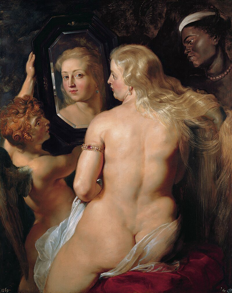 Питер Пауль Рубенс. Венера перед зеркалом. 1612 - 1615 гг.