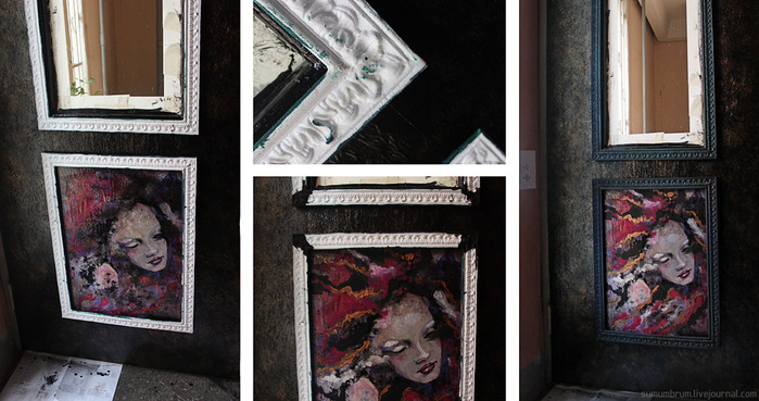 Картина на двери или как шокировать весь подъезд дизайн интерьера,домашний очаг,рукоделие,своими руками,умелые руки