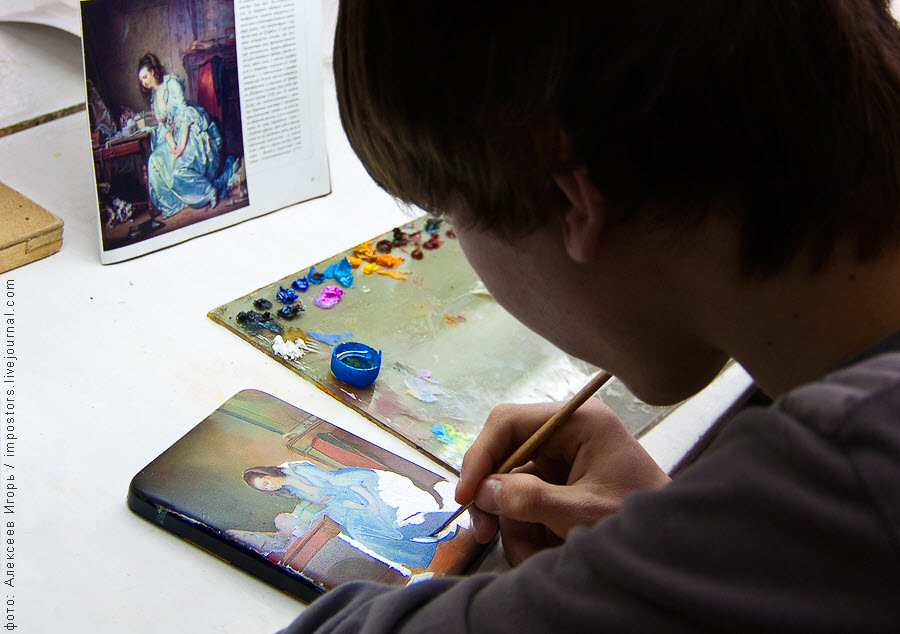 Федоскинская миниатюра Федоскинская миниатюра