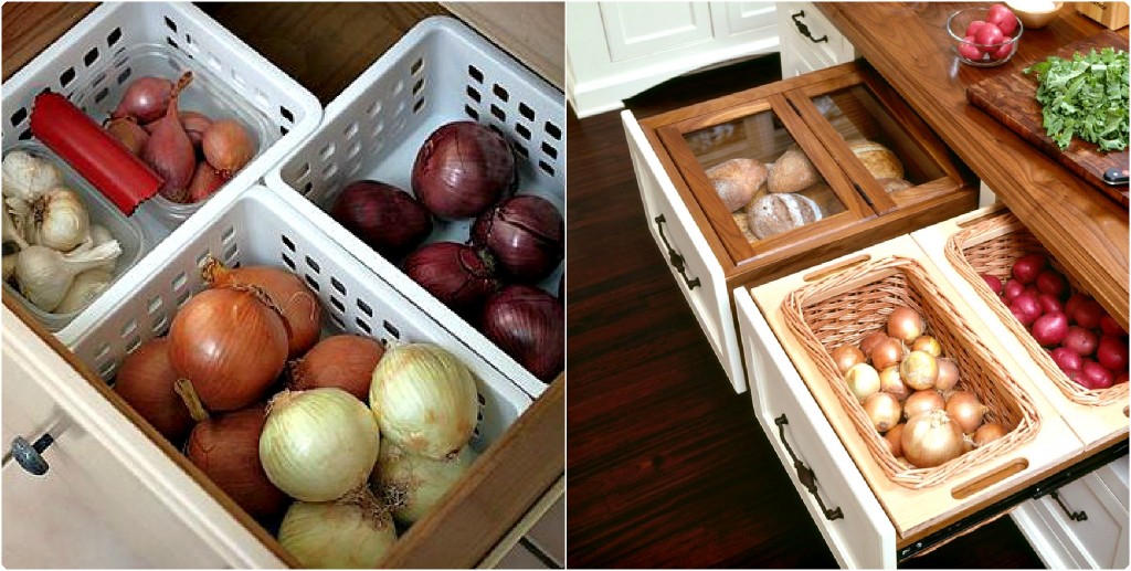 Удобные системы хранения овощей и фруктов идеи для хранения