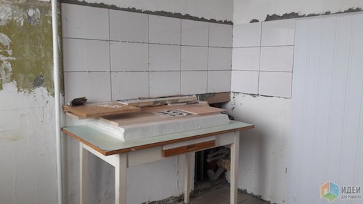 Девушка своими руками сделала ремонт старенькой кухни для мамы Девушка своими руками сделала ремонт старенькой кухни для мамы идеи для дома,ремонт и строительство,своими руками