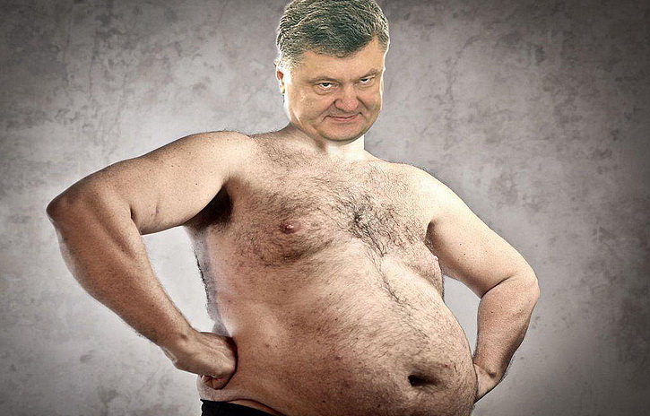 Саакашвили: Порошенко-то голый!