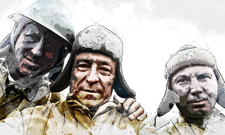 Трое орловцев снимаются в военном фильме с Павлом Прилучным