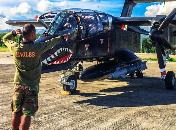 Служба и боевое применение турбовинтовых штурмовиков OV-10 Bronco после окончания вьетнамской войны ввс