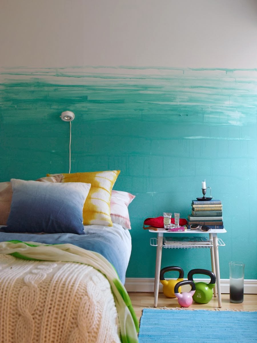 стили покраски стен в комнате