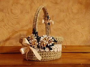 Корзиночка из пластиковой банки