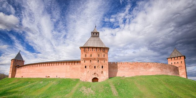 Красивые места России. Новгородский детинец