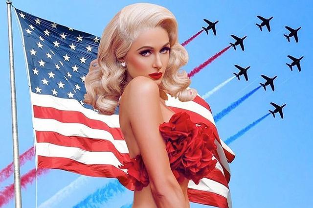 Дженнифер Лопес, Пэрис Хилтон, Сальма Хайек, Ева Лонгория, Иванка Трамп и другие отмечают День Памяти в США