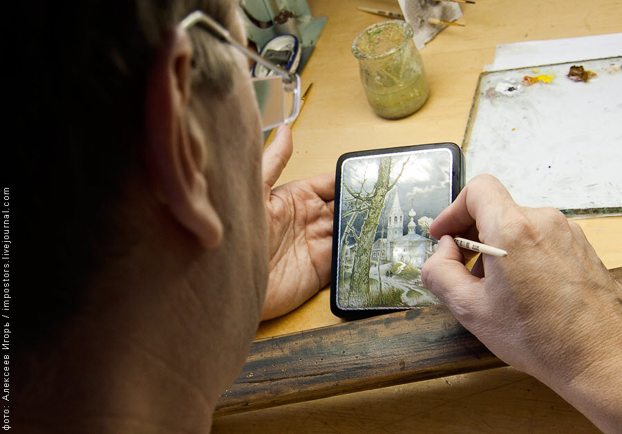 Федоскинская миниатюра Федоскинская миниатюра