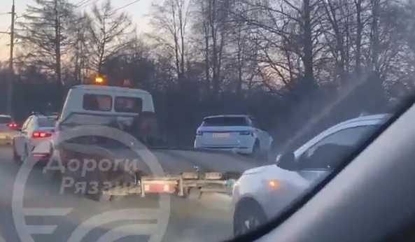 На Московском шоссе Рязани случилось серьёзное ДТП 
