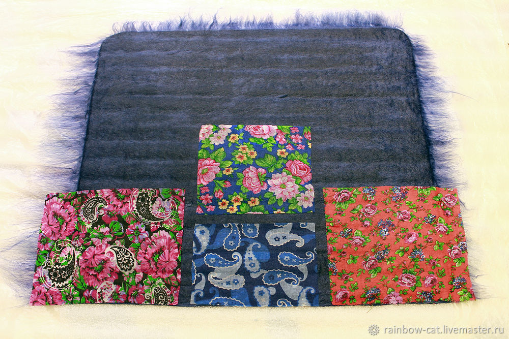 Валяем шапочку в технике 3D-пэчворк Валяем шапочку в технике 3D-пэчворк валяние,мастер-класс