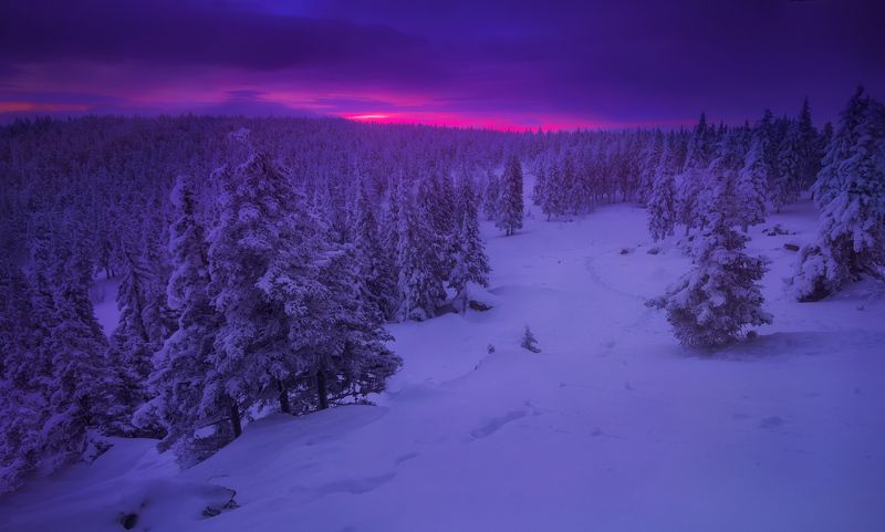 Южный Урал, Таганай - "подставка для Луны" природа