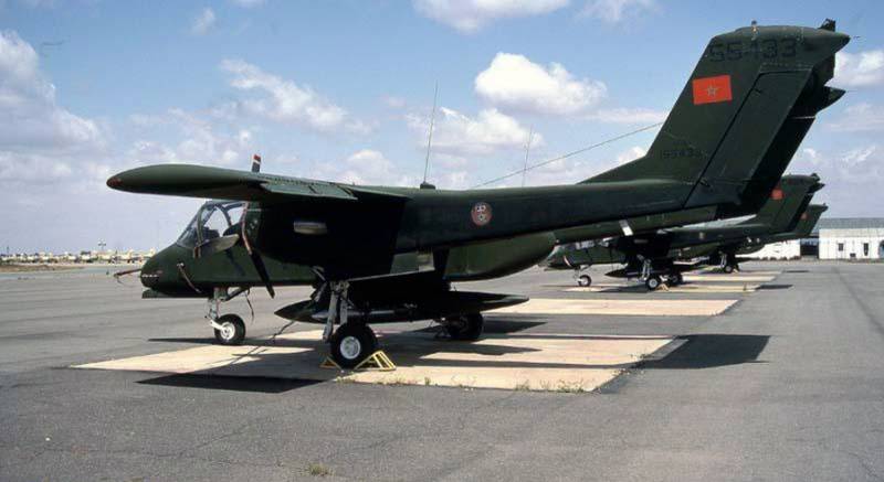 Служба и боевое применение турбовинтовых штурмовиков OV-10 Bronco после окончания вьетнамской войны ввс