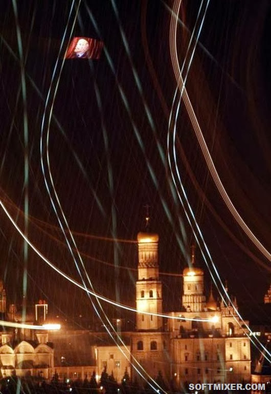 Праздничная Москва 7 ноября 1967 года 