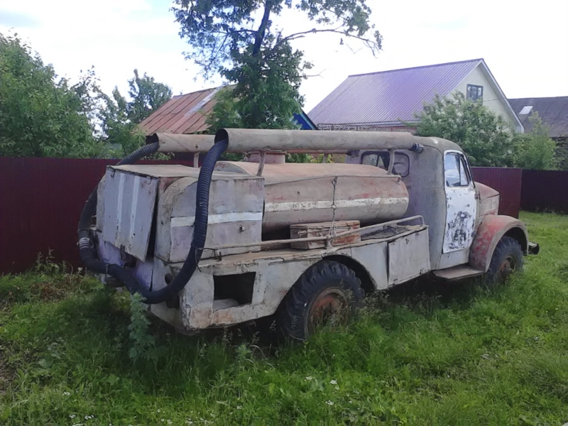 В Чувашии восстановили старую пожарную машину АЦУ-20 авто, восстановление, мчс, олдтаймер, пожарная машина, пожарные, реставрация, ретро авто