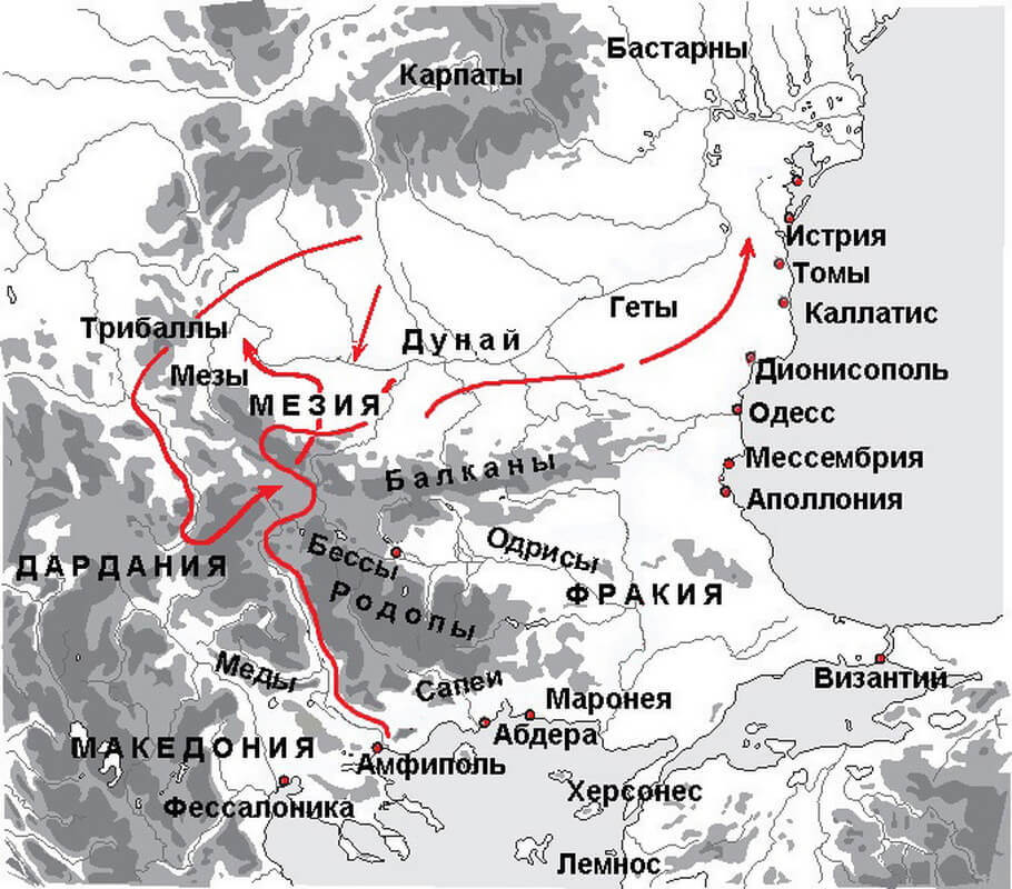 ​Военная кампания Марка Лициния Красса в 29–28 годах до н.э. - Балканское царство в тени Рима | Warspot.ru