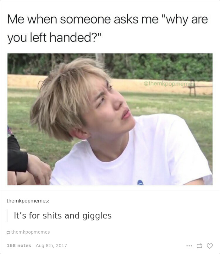 Funny-left-handers-problems