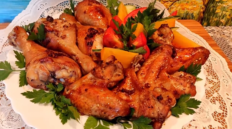 Курица в медовом маринаде: рецепт, способный покорить каждое сердце