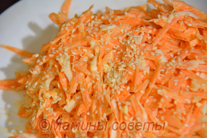 Салат из моркови - вкусно, полезно и очень просто!
