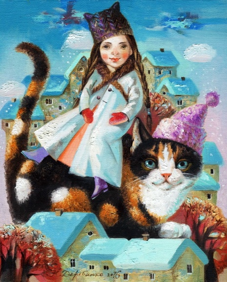 Художник Наталья Деревянко. Сказка для взрослых 