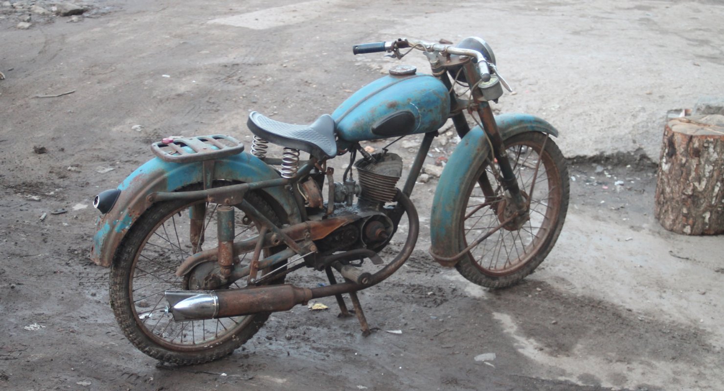 К-55 — одиночный мотоцикл с завода имени Дегтярева Автомобили