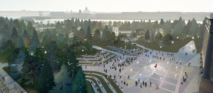 Архитектор оценил проект "Студии 44" по строительству парка "Тучков буян" 