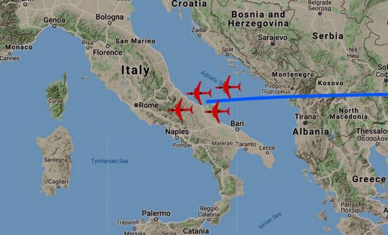 Союзники Италии не пропустили российские Ил-76 с медпомощью
