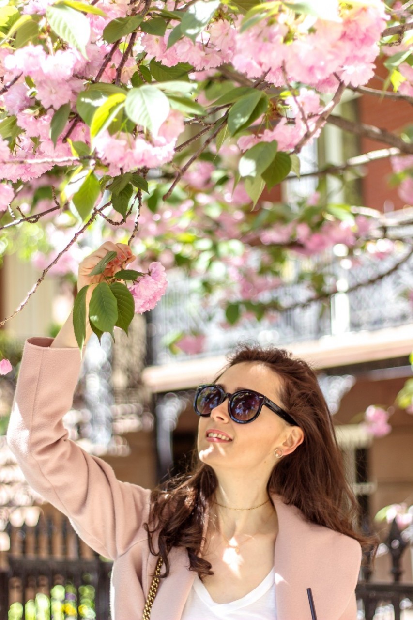 NYC Blogger: Blush Pink Coat 7