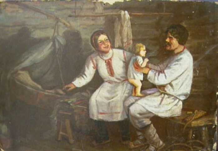 Роды на Руси./Фото:fomebel.ru