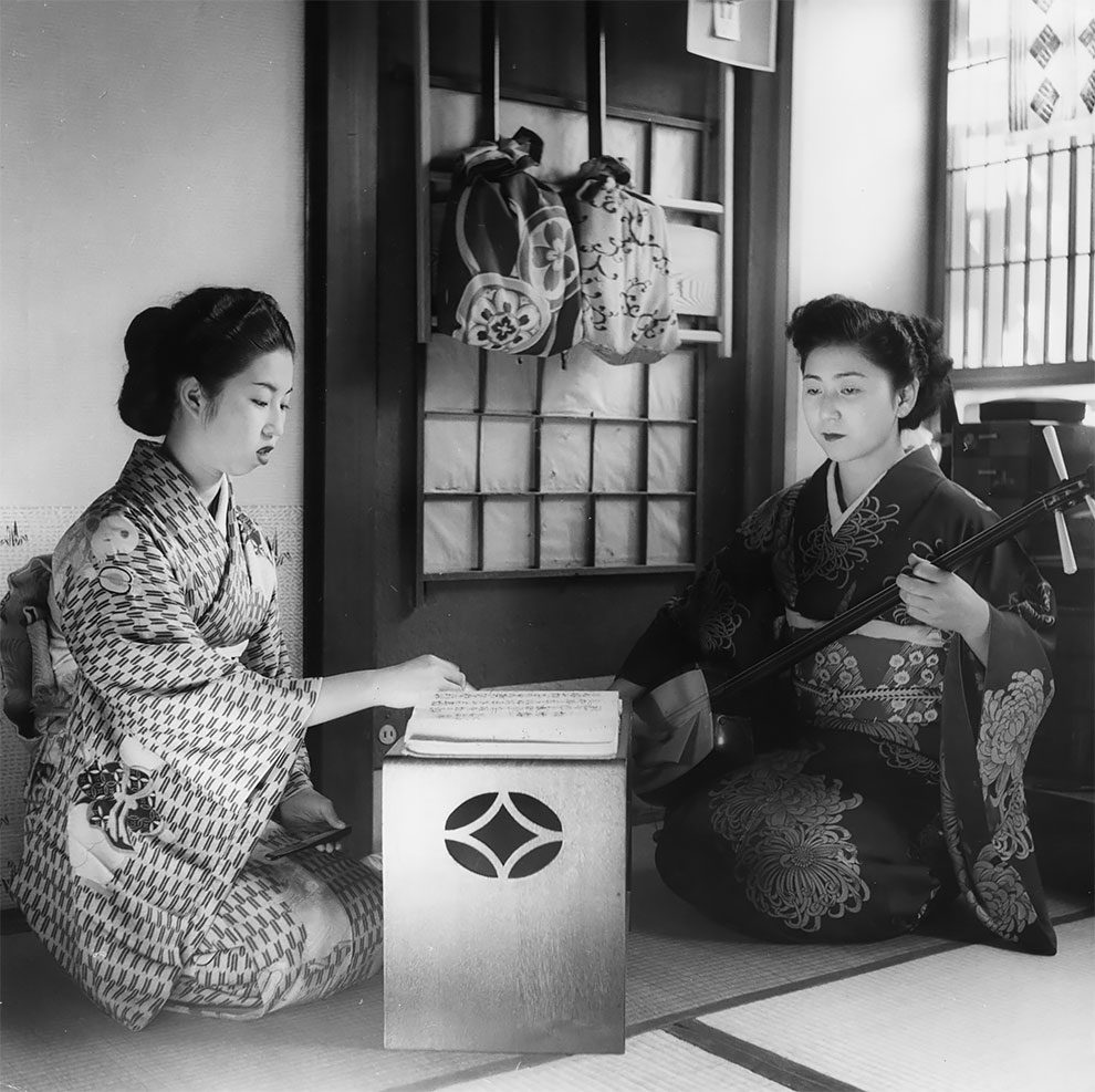 Выставка старинная японская фотография