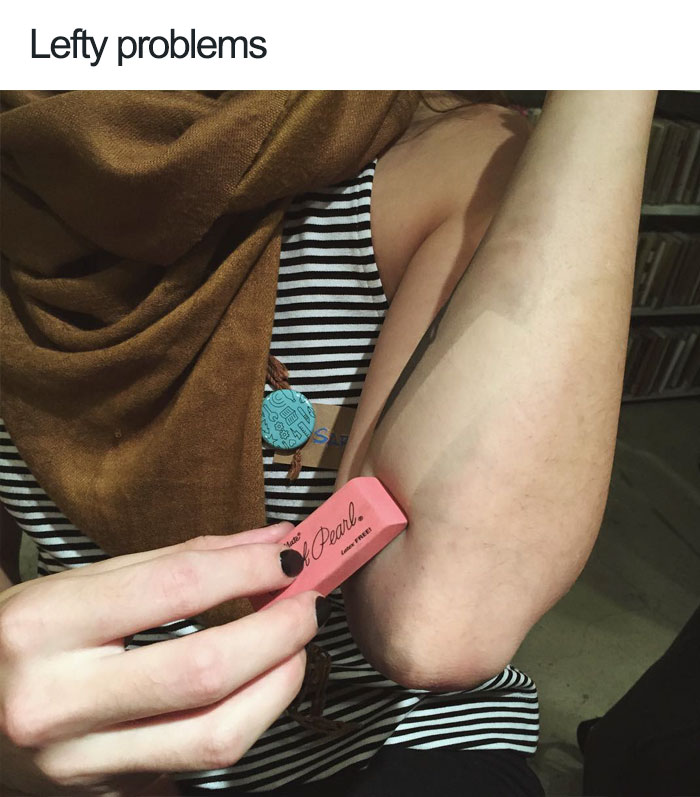 Funny-left-handers-problems