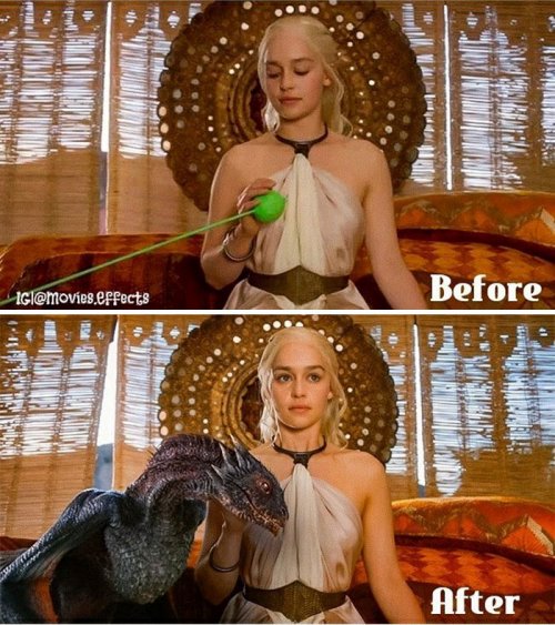 Instagram-аккаунт, показывающий сцены из фильмов до и после добавления спецэффектов Instagram-аккаунт, показывающий сцены из фильмов до и после добавления спецэффектов