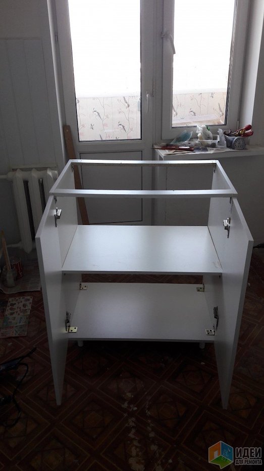 Девушка своими руками сделала ремонт старенькой кухни для мамы Девушка своими руками сделала ремонт старенькой кухни для мамы идеи для дома,ремонт и строительство,своими руками