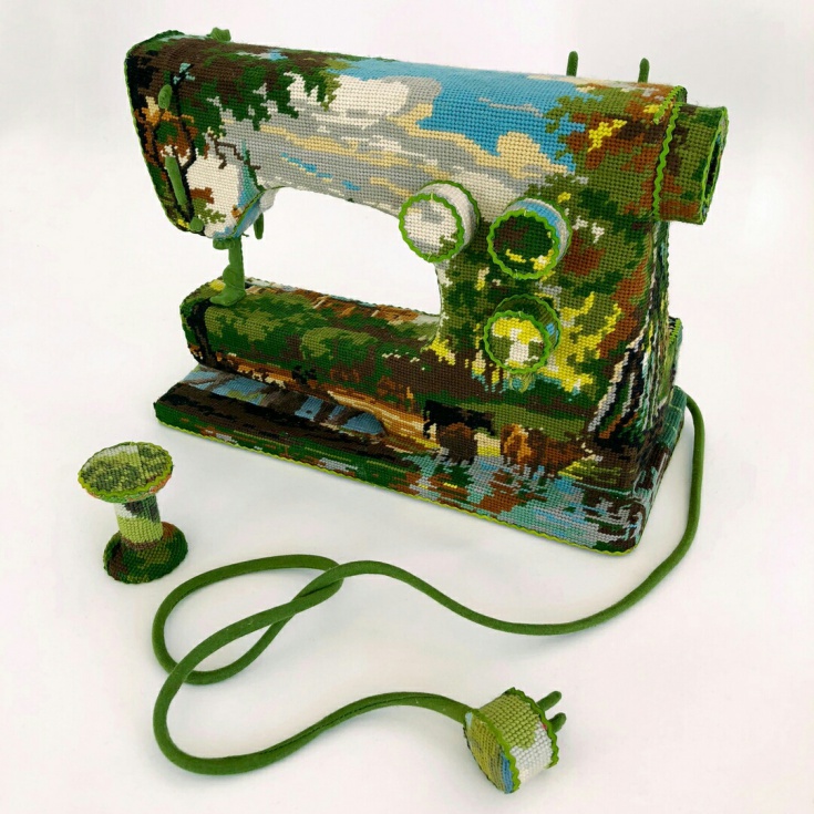 Вышитая техника Ulla Stina-Wikander Вышитая техника Ulla Stina-Wikander креатив,рукоделие,своими руками