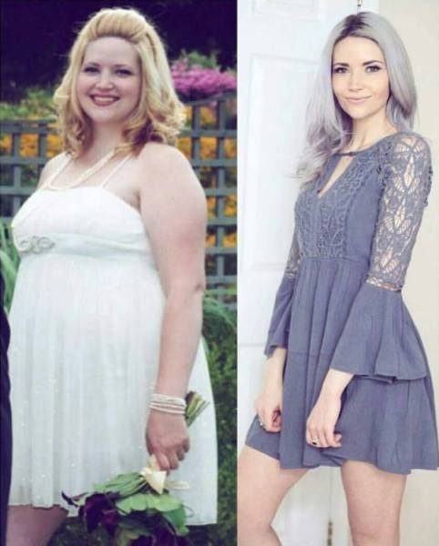 Люди, сумевшие побороть лишний вес (31 фото)