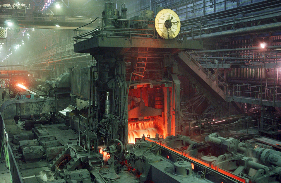 Работа Нижнетагильского металлургического комбината, 2006 год Валерий Бушухин/ТАСС