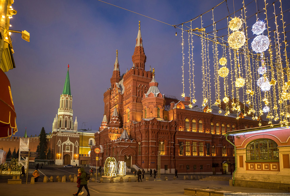 Новогодняя Москва 2018