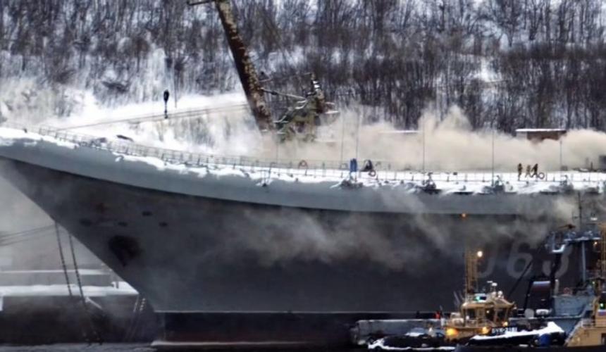 Офицер крейсера «Адмирал Кузнецов» погиб, спасая рабочих