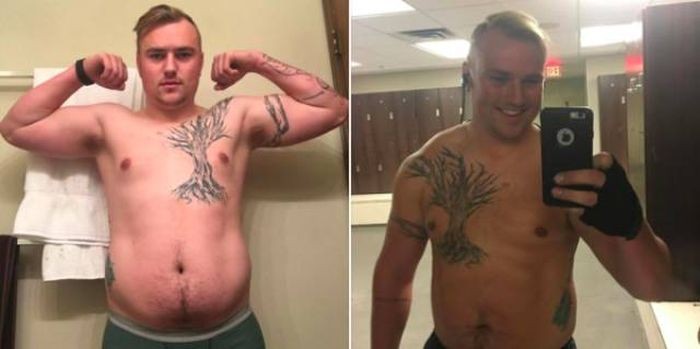 Люди, сумевшие побороть лишний вес (31 фото)