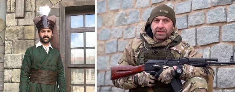 Одна из ролей Фидарова - в сериале «Янычар». Сослан возил гуманитарную помощь, потом взялся за оружие.