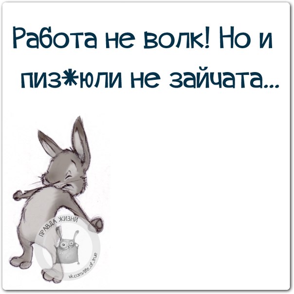 Днем, работа не волк в картинках