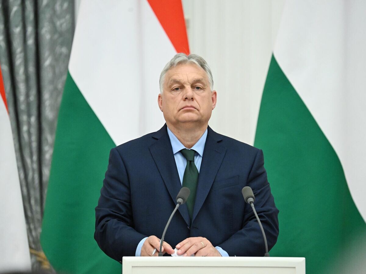    Премьер-министр Венгрии Виктор Орбан© РИА Новости / Алексей Майшев