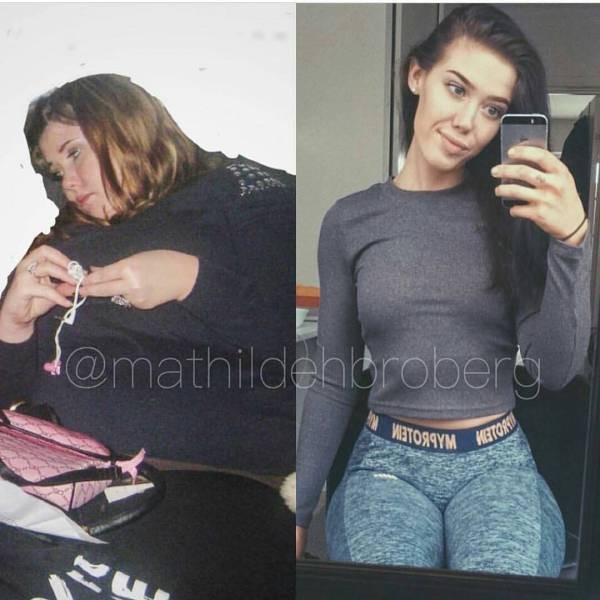 Люди, сумевшие побороть лишний вес (31 фото)