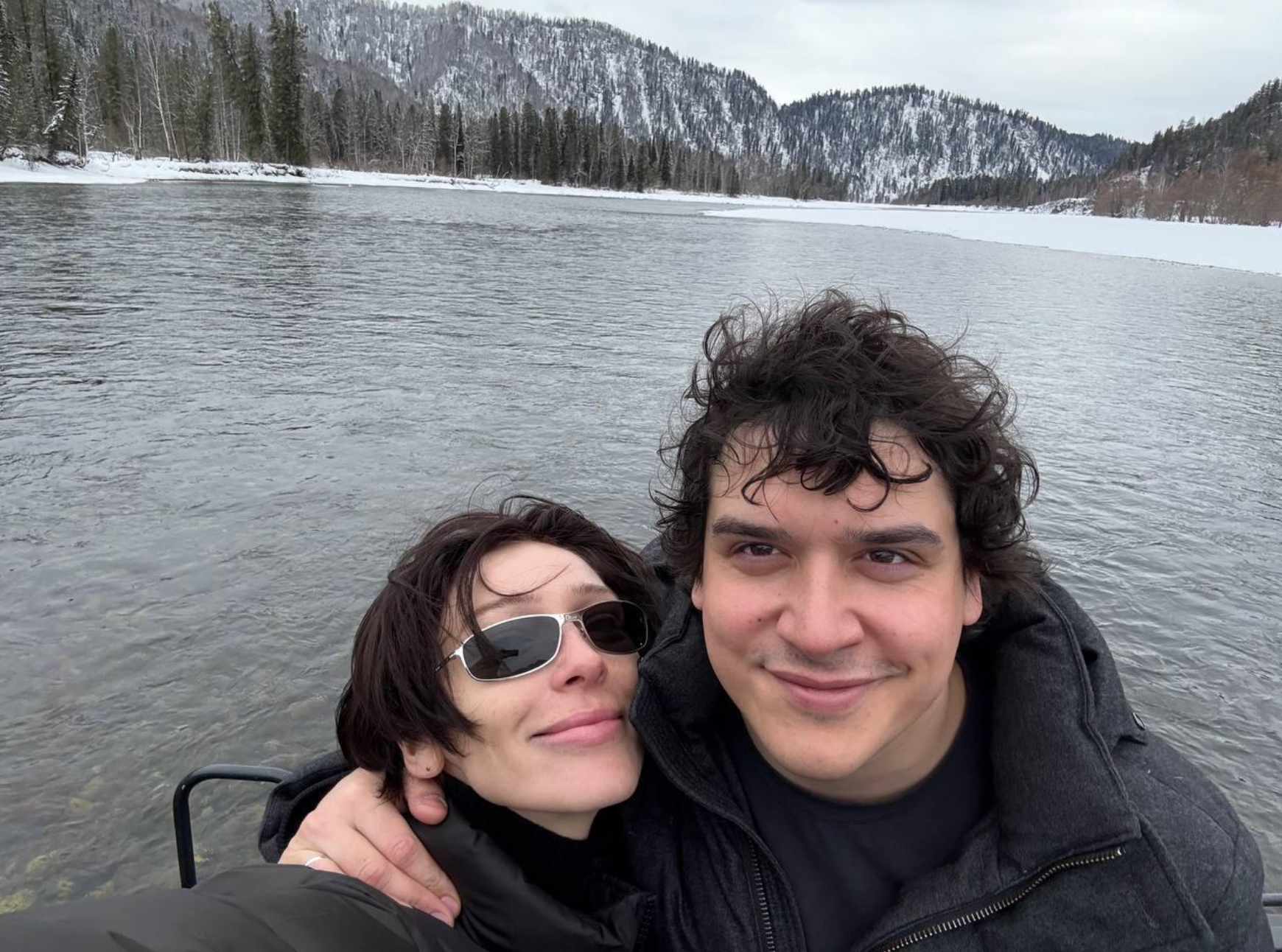 Настя Ивлеева и Филипп Бегак